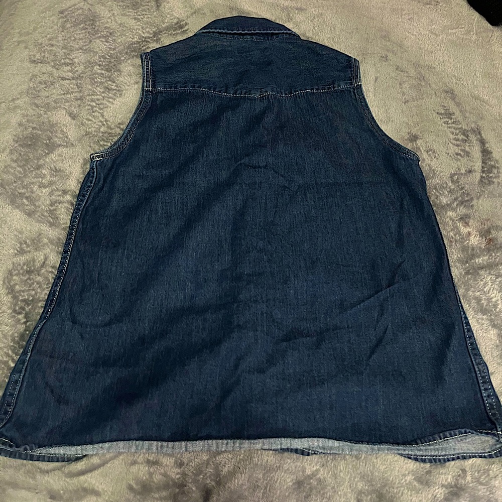 Women’s S Calvin Klein Jean jacket vest